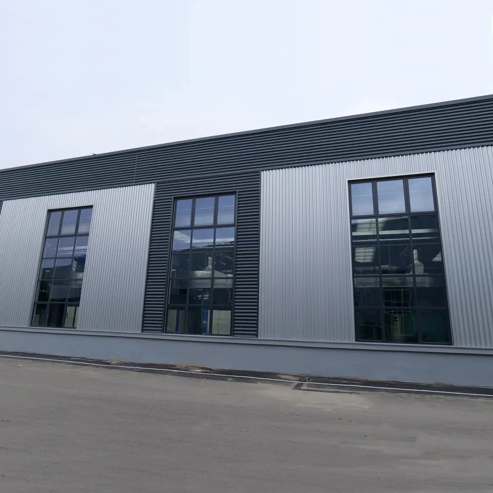 Low Cost Prefabricated Warehouse Workshop Hangar Hall Steel Structure Construction Metal Building