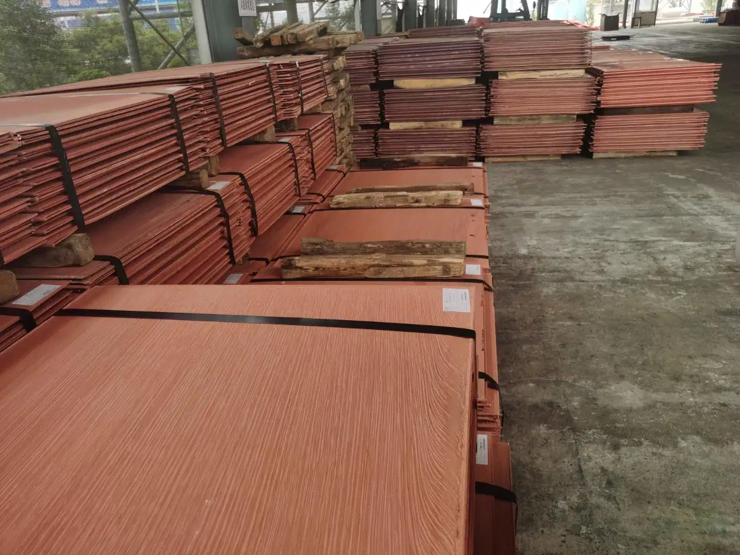 Manufacturer Sale The High 99.99% Pure Electrode Copper Cathode