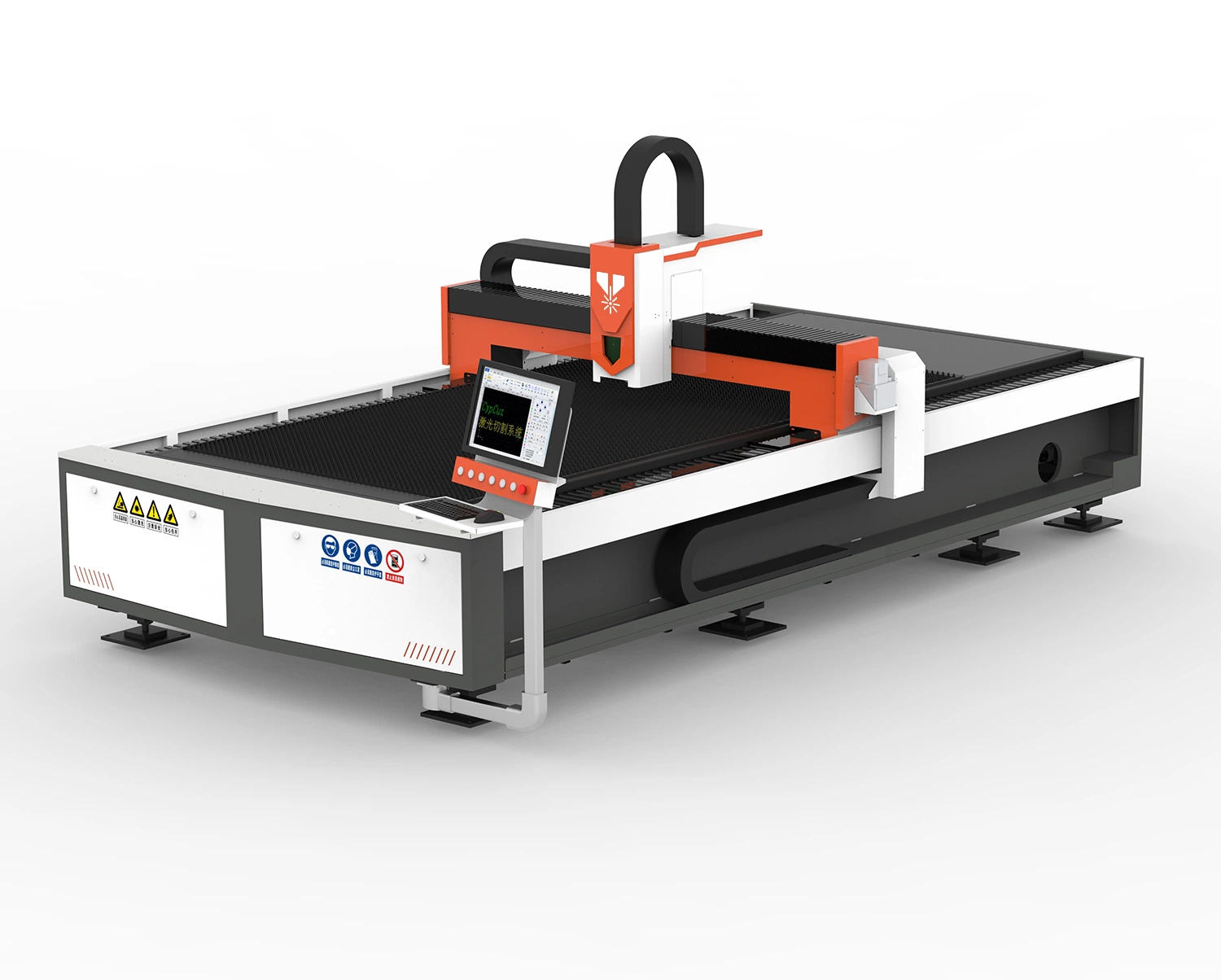 High Cutting Quality and Efficiency Saw Waterjet Cutting Advertising Industry Metal Fiber Laser Cutting Machine