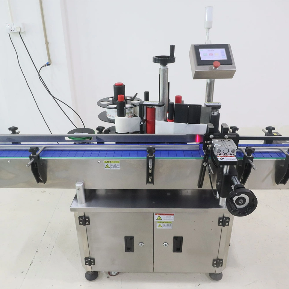 Prend en charge les étiqueteuses pour étiqueteuses de flacons à étiquetage transparent de 1 mm Précision