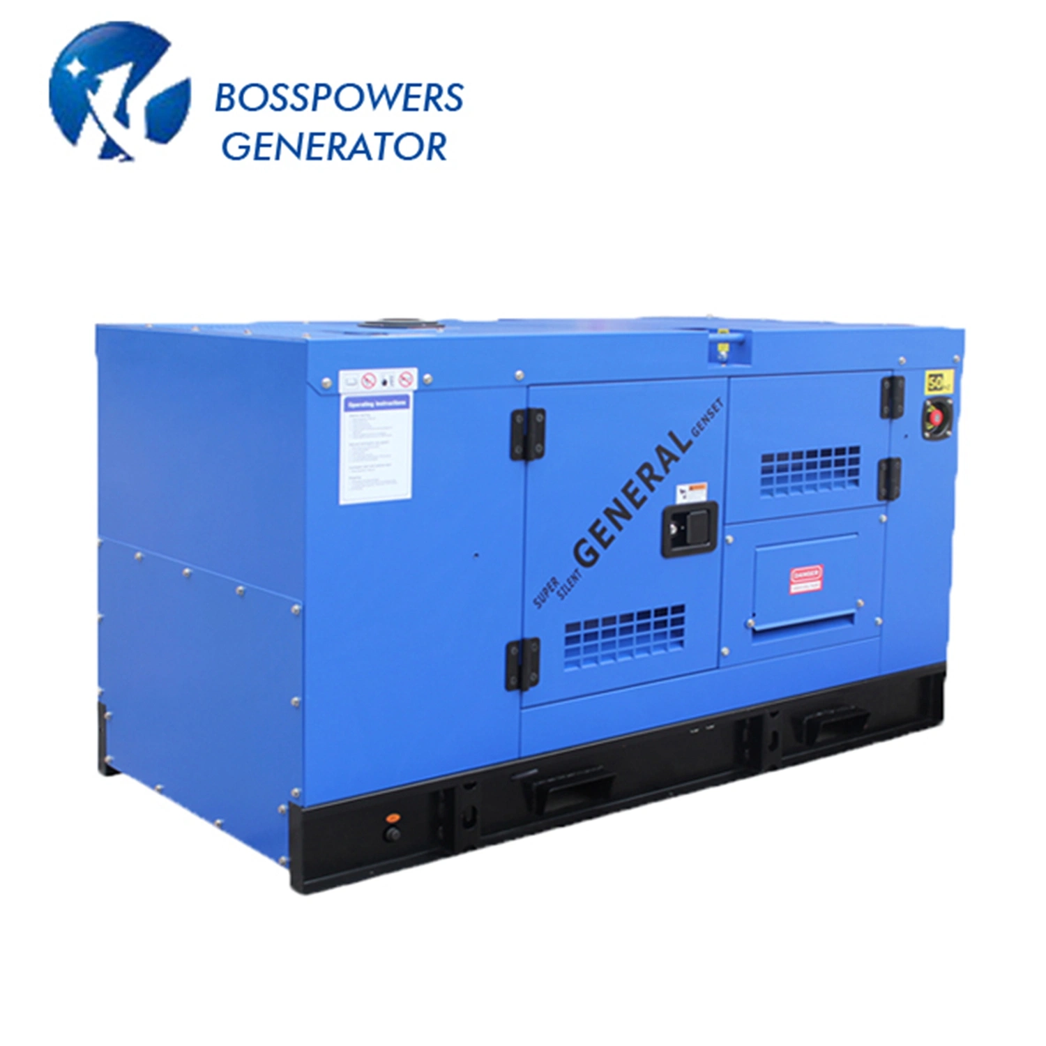 Weifang Silent Diesel 50Hz 3 Phase 50kVA Genset with Ce