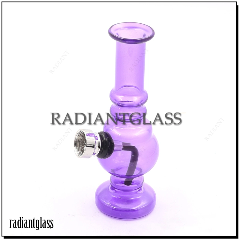 Wholesale/Supplier Mixed Colorful Glass Mini Cigarette Portable with Bucket Smoking Pipe