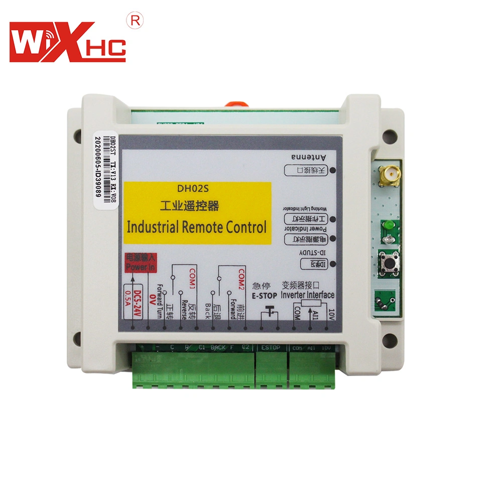 Industrial Wireless Radio Remote Control for Wire Saw Welding Rotator 4 Switch Output Control