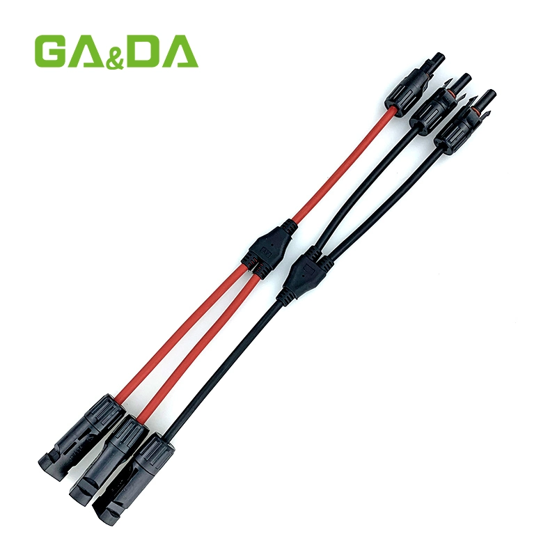 IP67 Waterproof 30A DC 1000V 1X4mm2 Cable Connector Mc4 Connector for Solar System