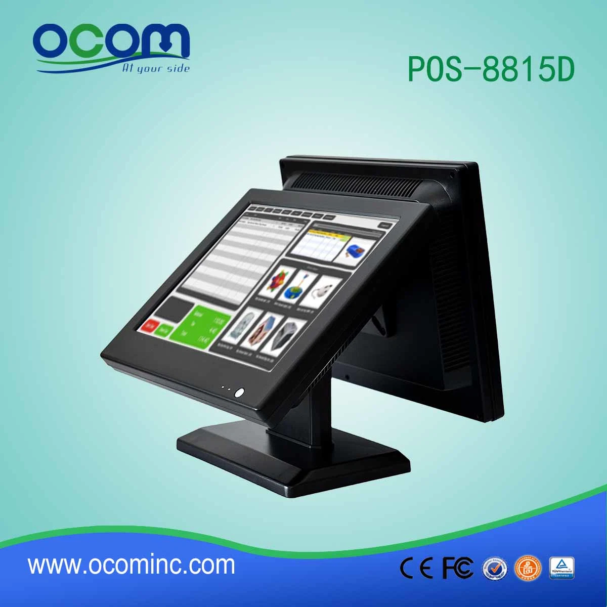 POS System for Cash Register with Touch Screen Monitor Point of Sale