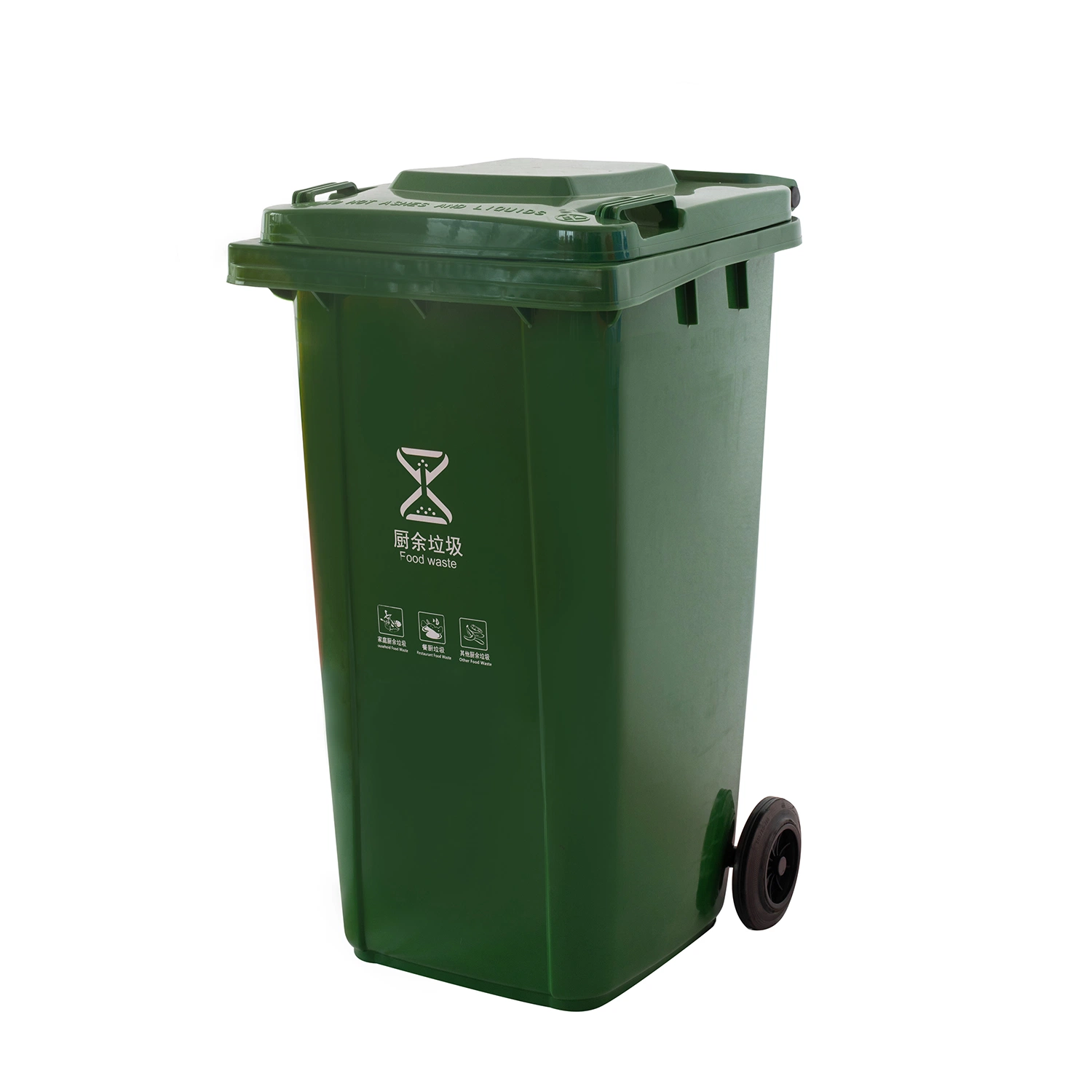 100/120/240/360 Litres Wholesale/Supplier Outdoor Public Street Recycle HDPE 2 Wheels Dustbin Plastic Rubbish/Trash/Wheelie/Garbage/Waste Bins with Foot Pedal