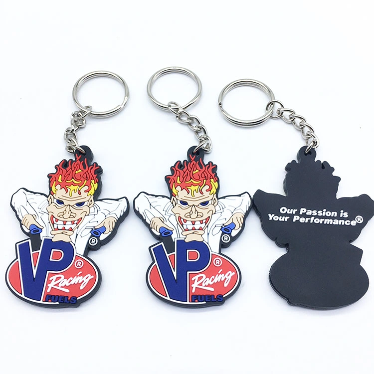 Factory Wholesale/Supplier Custom Promotion Mini Soft Rubber PVC Keychain