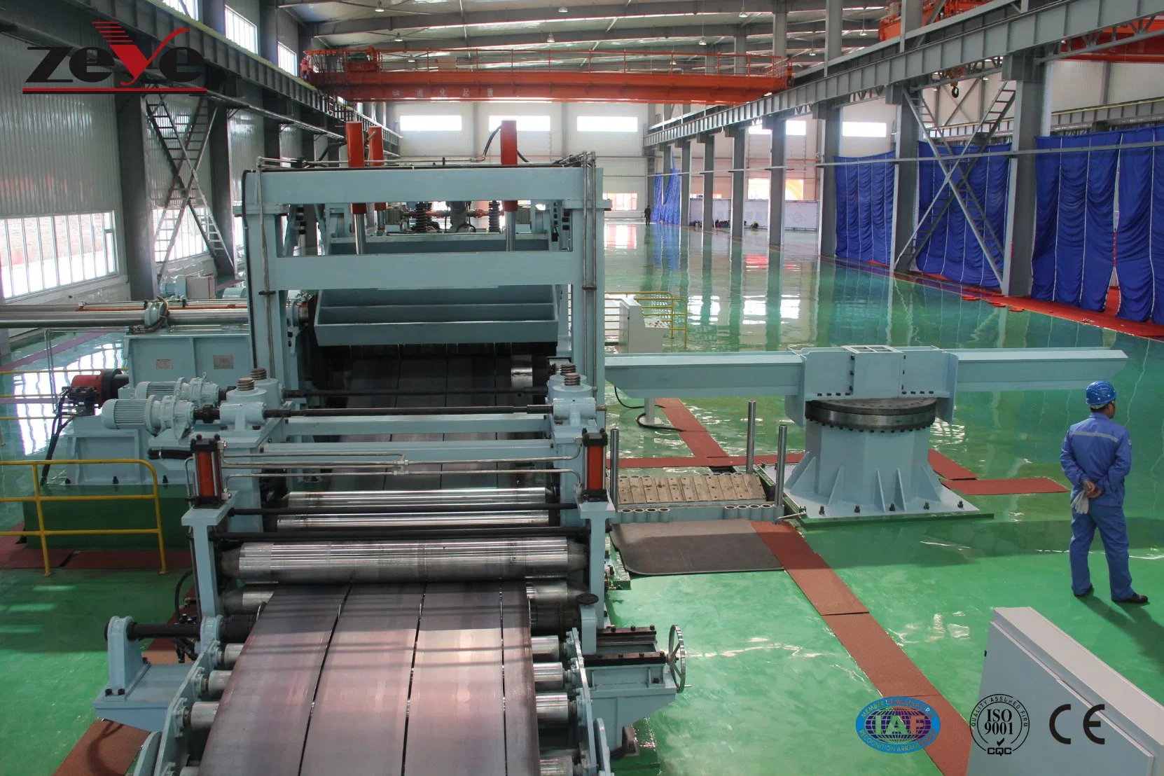 Good Performance PLC Contronl CNC Carbon Steel Decoiler/Straigener Machinery/ Feeder/Slitter/Cutting/ Slitting Machine