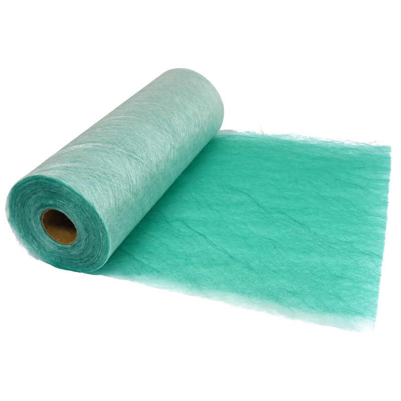 Green and White 250g Fiberglass Paint Stop Floor Filter for Spray Booth