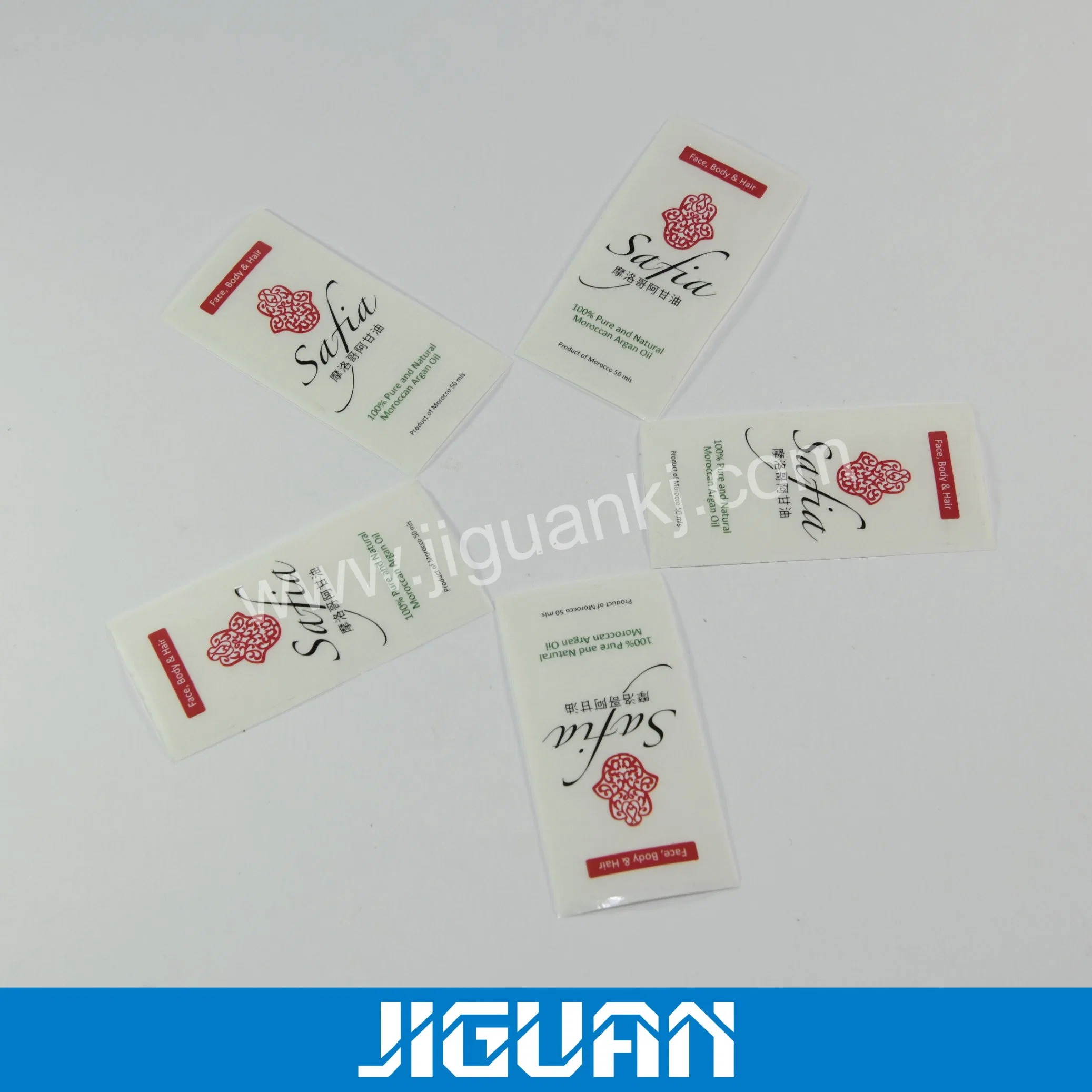 Accept Customized Waterproof Adhesive Printing Label Sticker for Furniture