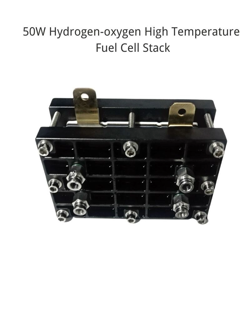 50W pila de celdas de combustible de hidrógeno-oxígeno para altas temperaturas pila de celdas de combustible de hidrógeno