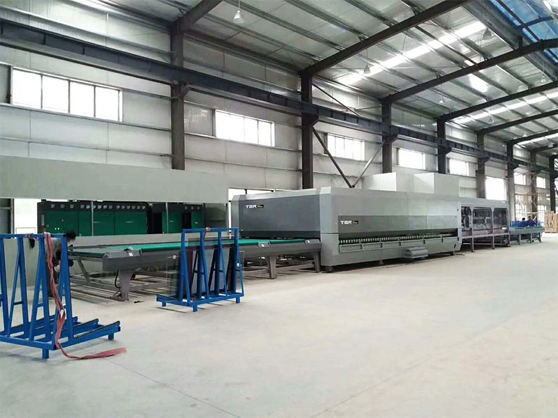 TBR Armoured Glass Glass Tempering Machine for Windor Glass Door Glass Wall Glass Laminated Glass Insulating Glass