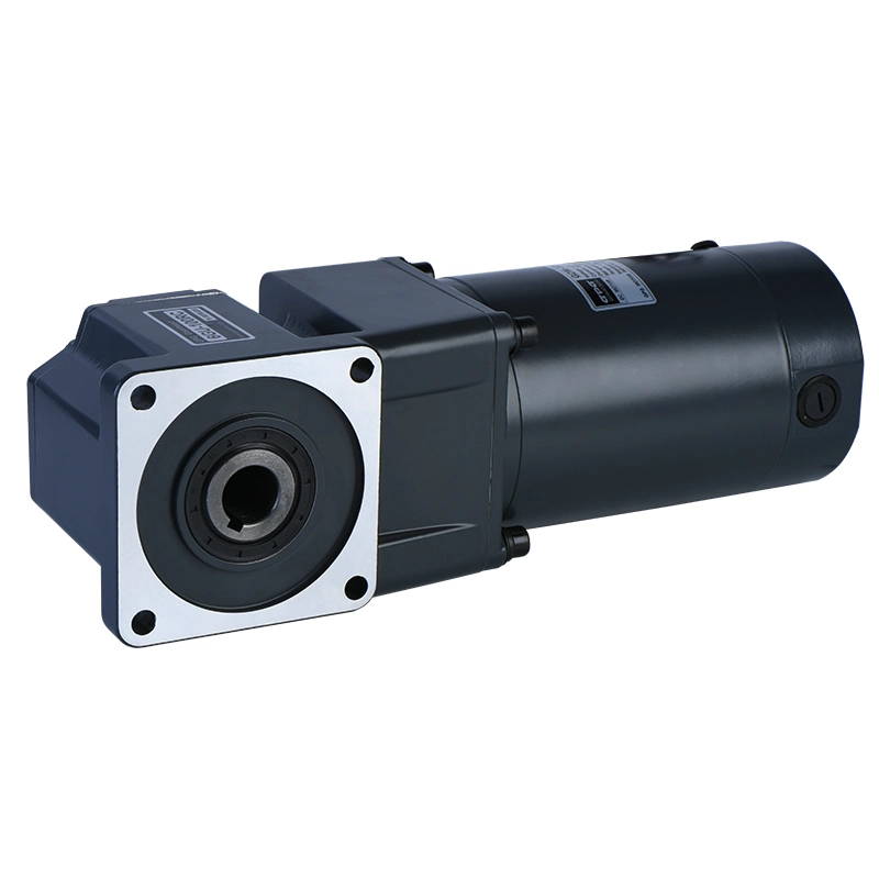 Brushed DC Electric Worm Geared Reduction Motor with Encoder