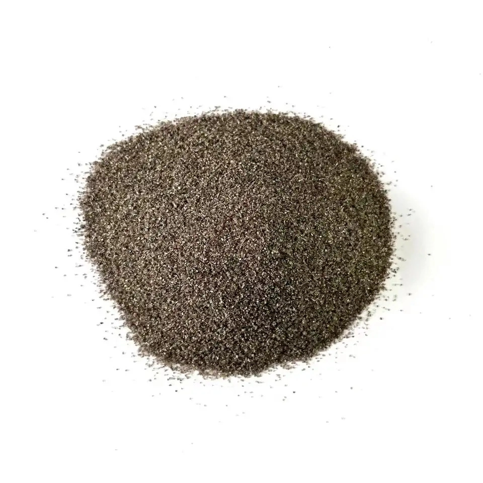 Bfa Brown Corundum Emery for Bonded Abrasive Wheels with India Price for Sandblasting