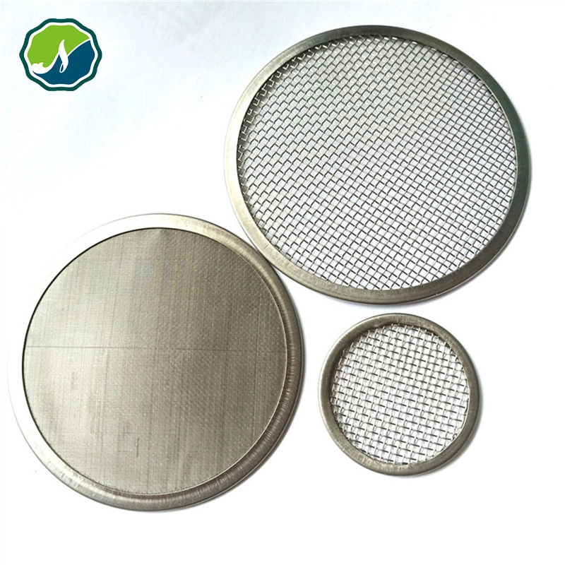 10 20 30 Mesh Stainless Steel Circle Filter Disc