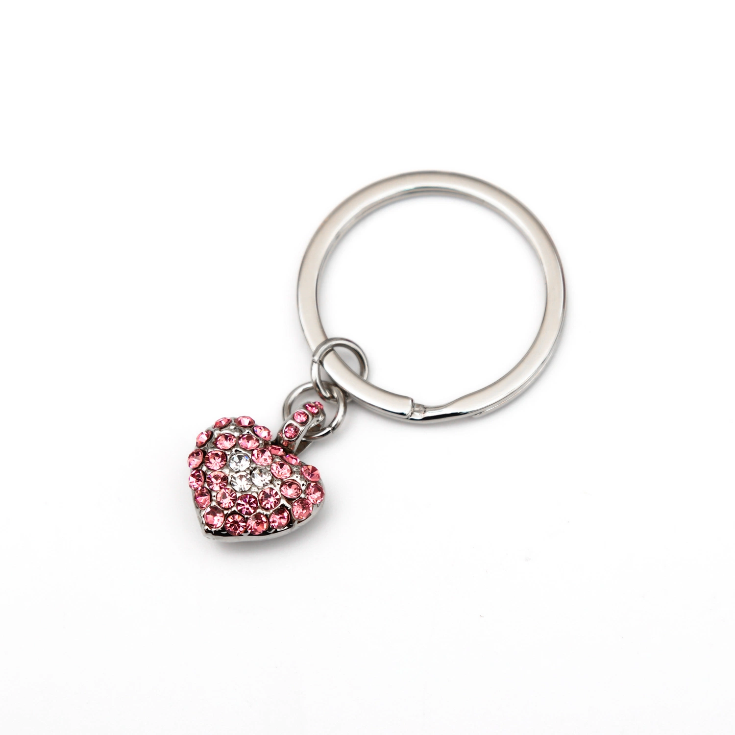 Wholesale/Supplier Custom Soft Enamel Logo Silver Broken Heart Metal Key Holder