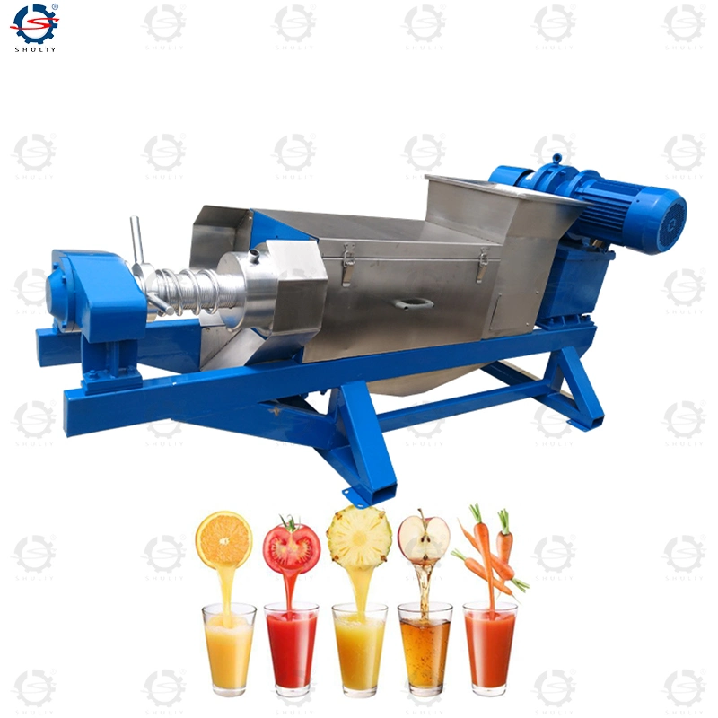 1t/H Double Roller Juicer Making Machine Fruit Screw Extruding Equipment