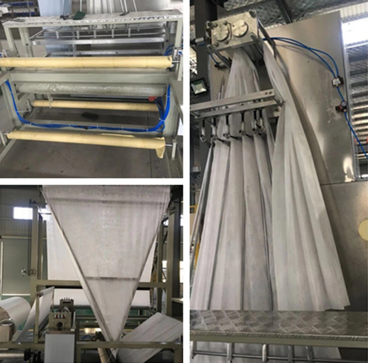 Disposable SPA Bed Sheet Nonwoven Bed Cover Making Machine with Elastic Rubber Band