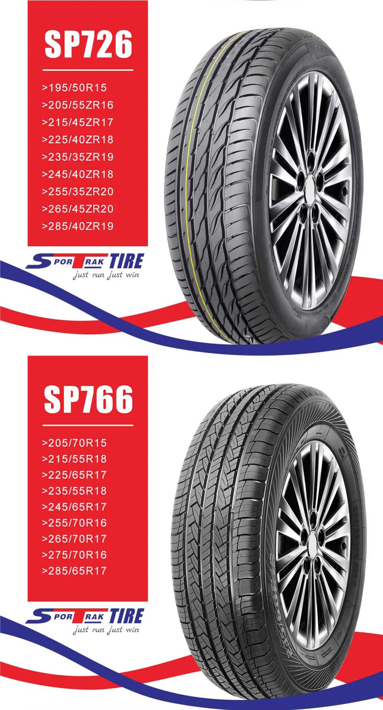 Sportrak 215/65R16 All Season SUV H/T neumático radial