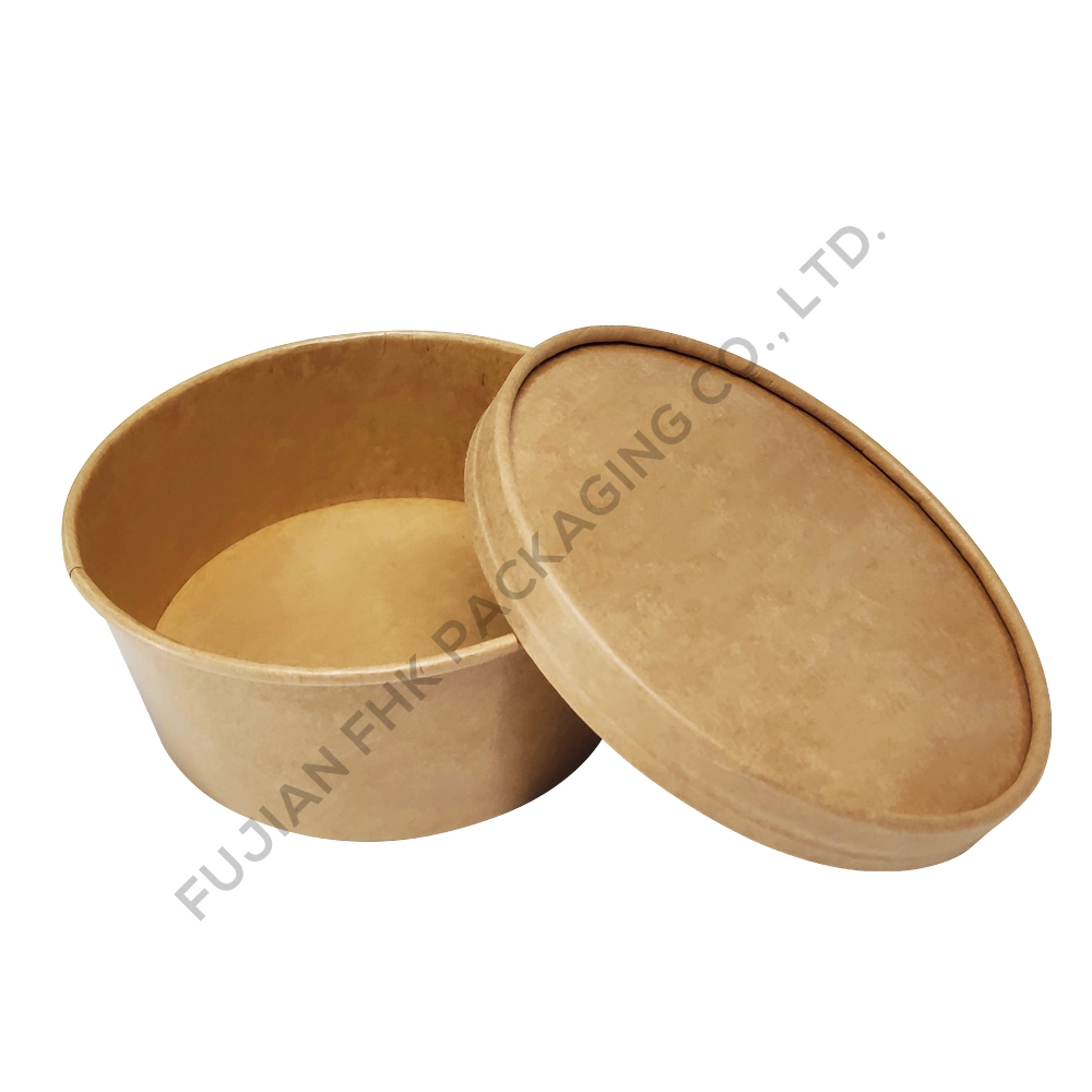 750ml 150mm Diameter Eco Friendly Ice Cream Paper Bowls