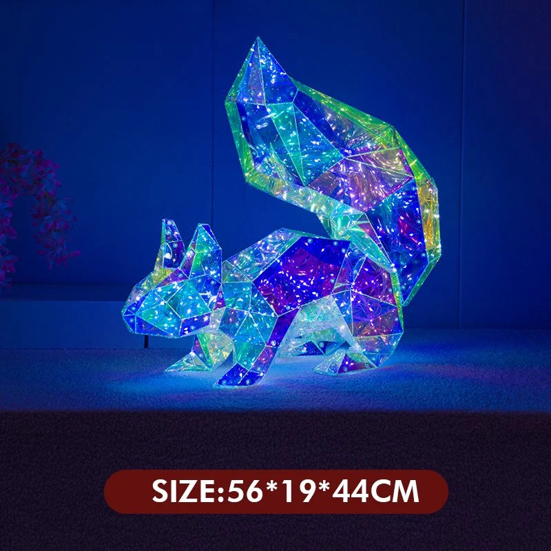 Squirrel Cute LED Light Festival Decoration Interior Lighting Night Light for Boys and Girls Birthday Gifts Christmas Ornaments