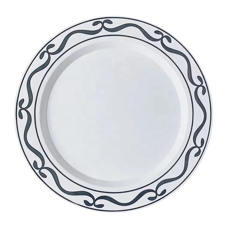 Premium Heavyduty Disposable Plastic Dinner Salad Plates