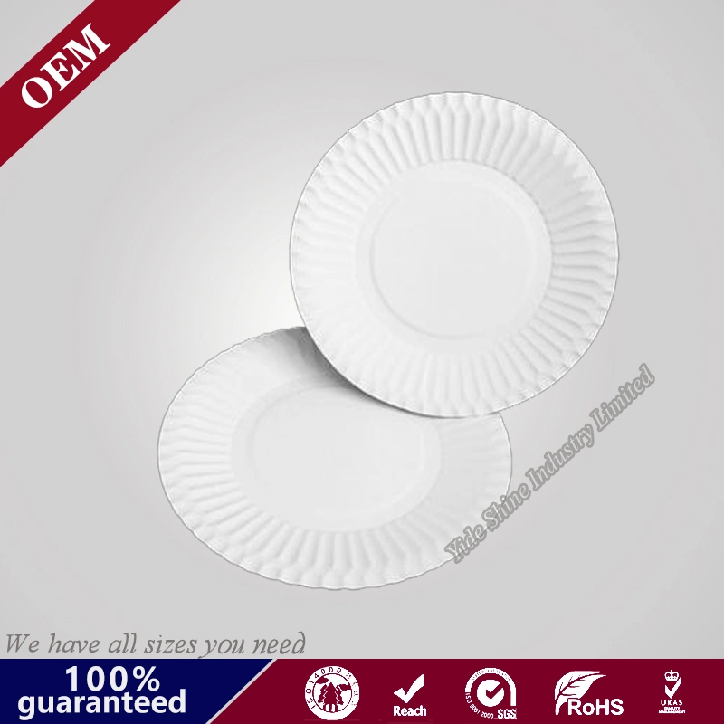 Disposable White Paper Charger Plates Wholesale/Supplier