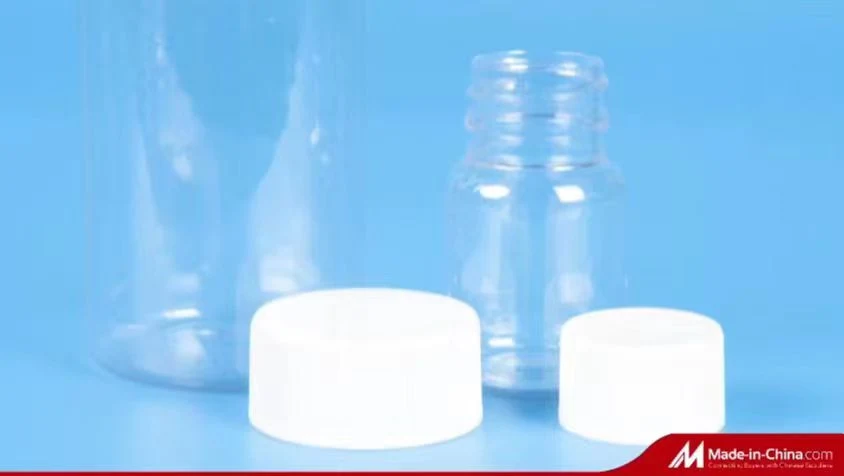 Transparent Empty Container Clear Plastic Packaging Medicine Capsule Pill Bottles