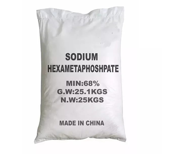 China Manufacturer SHMP White Powder Sodium Hexametaphosphate Food Additives