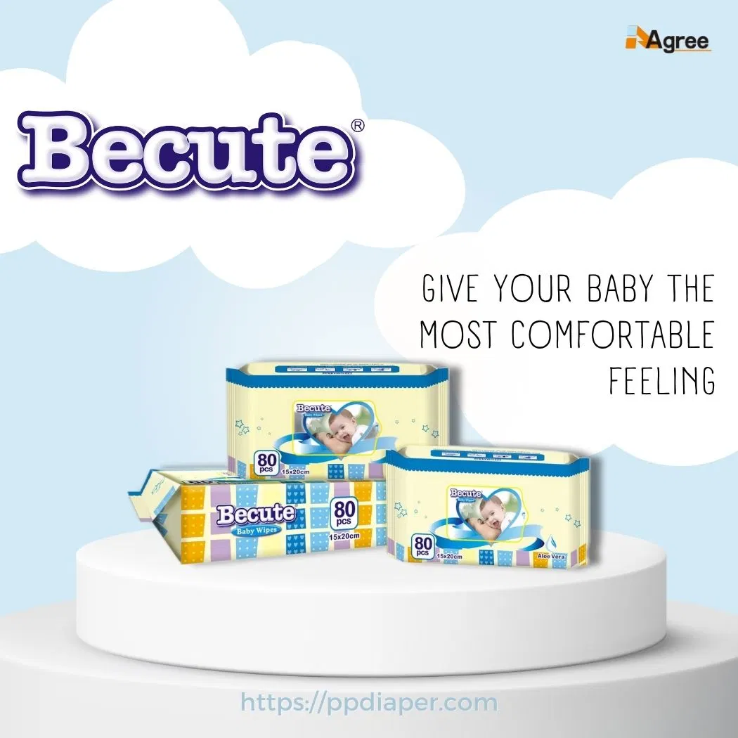 Una muestra gratis bebé toallitas Biodegradables sin perfume limpiar bebé toalla mojada Babywipes recién nacido