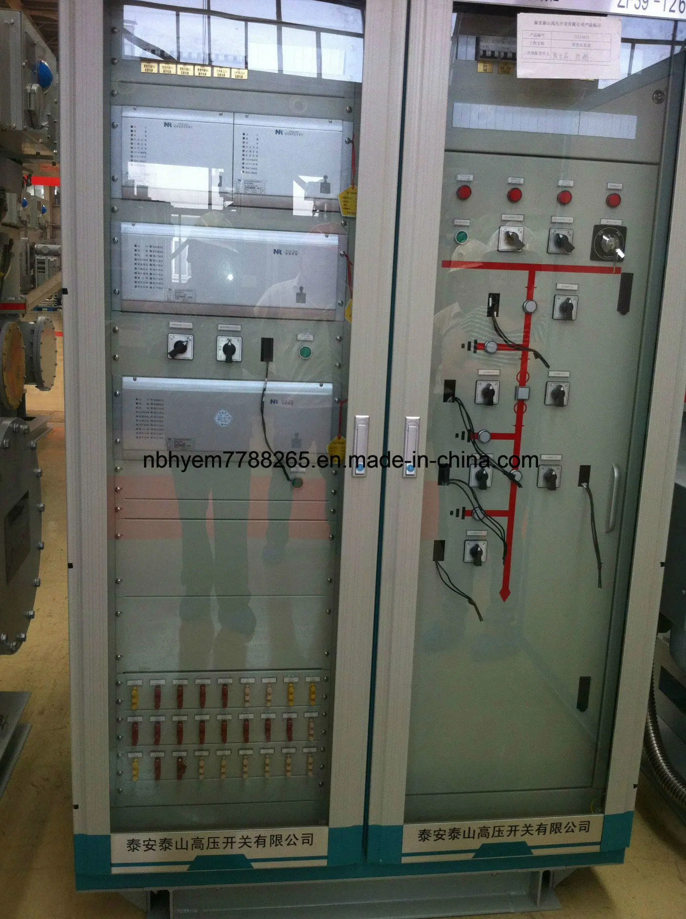 38kv/72.5kv/145kv 50Hz/60Hz Gis Gas Insulated Metal Enclosed Switchgear with IEC61850 Protocol