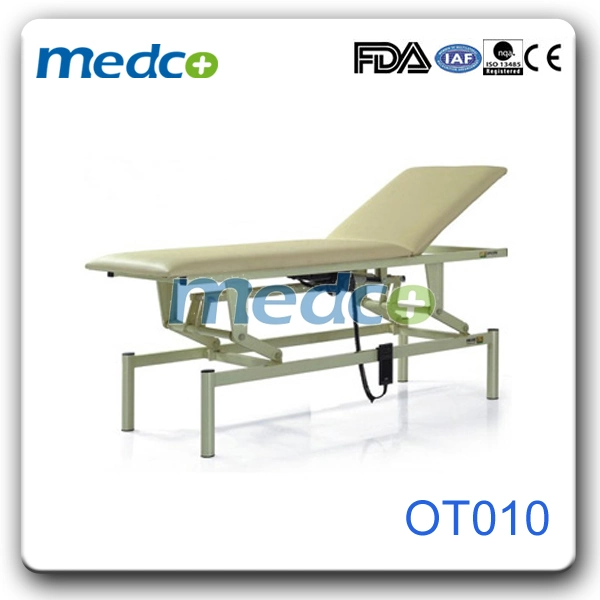 Électrique réglable Table lit d'examen médical de l'hôpital