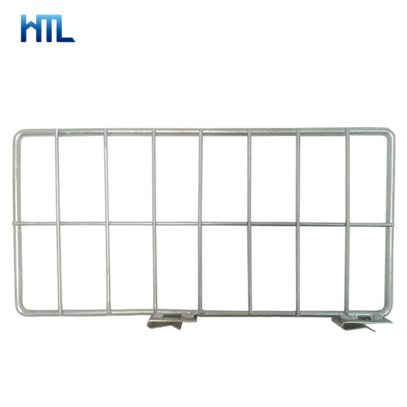 Snap in Warehouse Steel Shelf Pallet Rack Wire Dividers for Deck