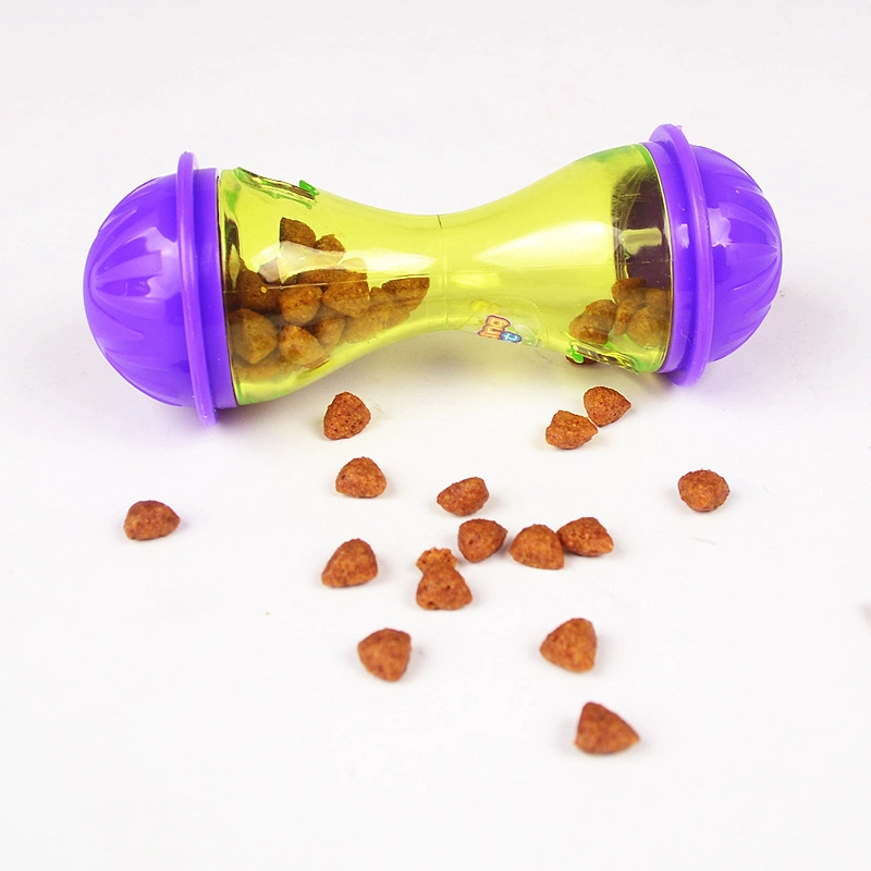 Factory Direct Wholesale/Supplier Cross-Border Cat Toy Bone-Shaped Food Leakage Device Cat Pet Toy Food Leakage Device Funny Cat Toy