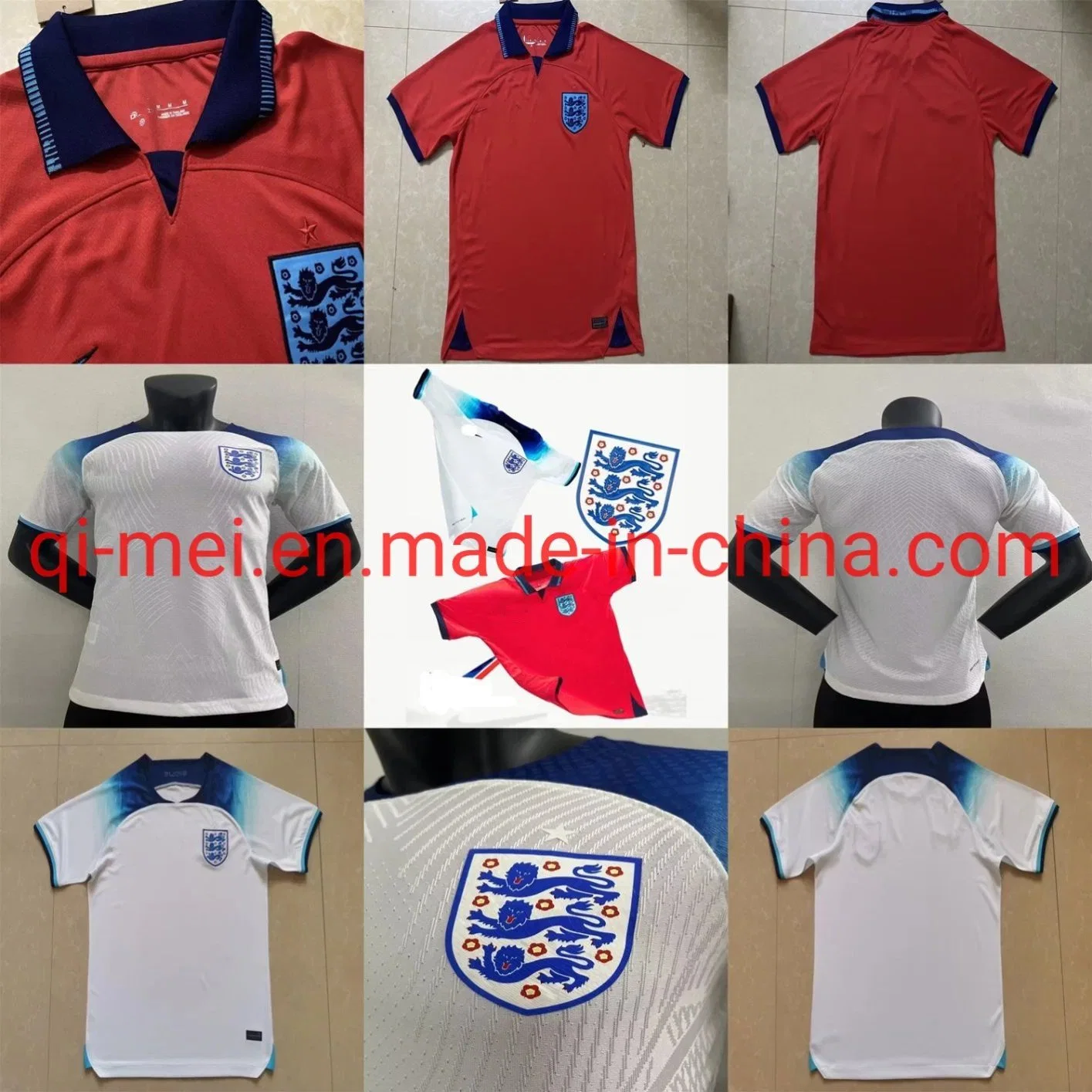 2022 Qatar UK England National Team Home Away Mens Kids Thailand Camisetas De F&uacute; Soccer Clothing Jerseys