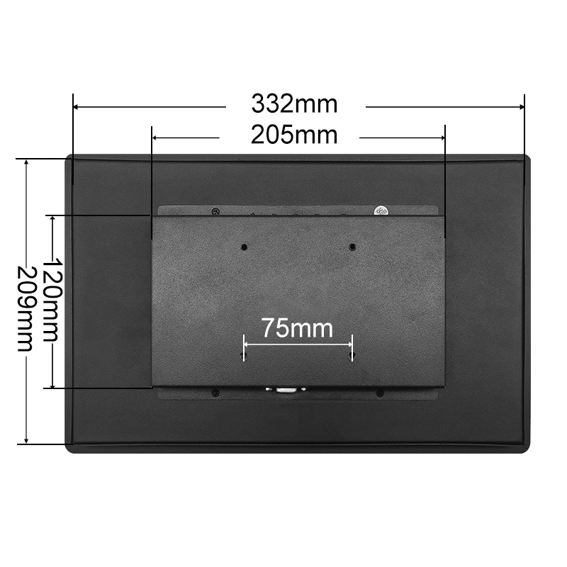 13,3 Zoll IPS 1920 * 1080 HDMI VGA ohne Touchscreen Metall Case Monitor Embedded OEM ODM	LCD Monitore für PC Computer