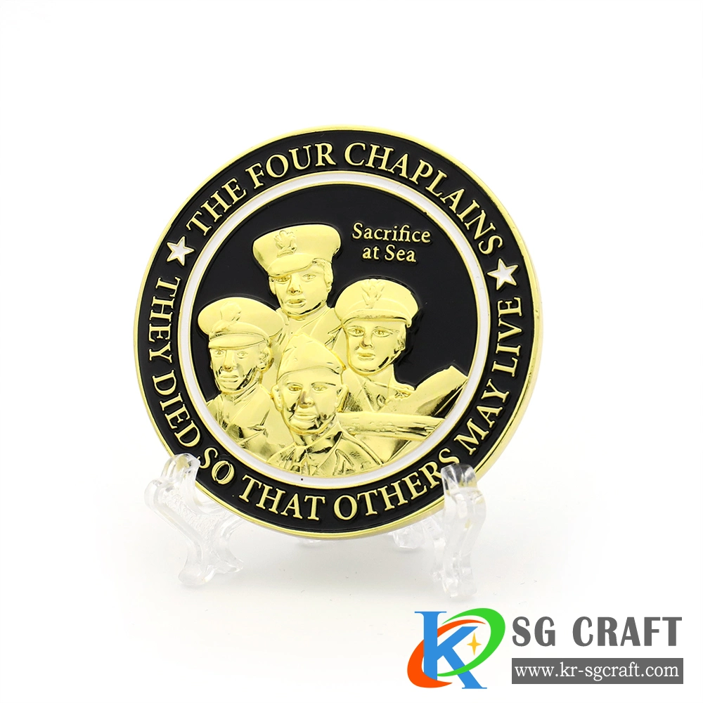 Personalizado de alta calidad Logotipo en 3D Metal chapado en plata cobre antiguo reto moneda conmemorativa las monedas de plata regalo de recuerdo de esmalte Militar del Ejército de la Marina Desafío Coin