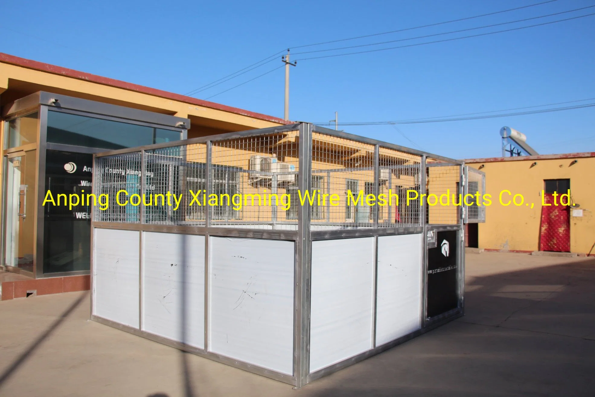 High quality/High cost performance Hot DIP Galvanized Stables Temporary Stables