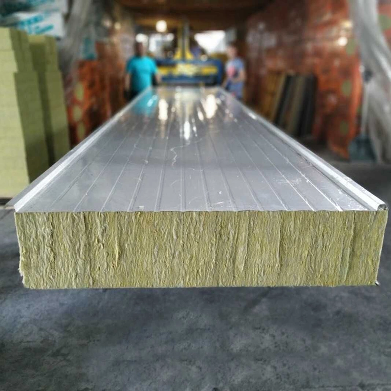 PU Foam Sandwich Panel Exterior Wall EPS Sandwich Panels Rockwool