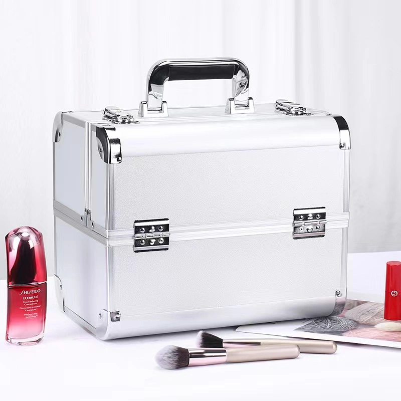 Portable Professional Cosmetic Bag Suitcases for Cosmetics Large Capacity Women Travel Makeup Bags Box Manicure Cosmetology Case