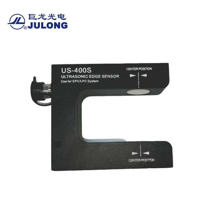 Julong Ultrasonic Slot Sensor Us-400, Transparent Material Edge Tracking