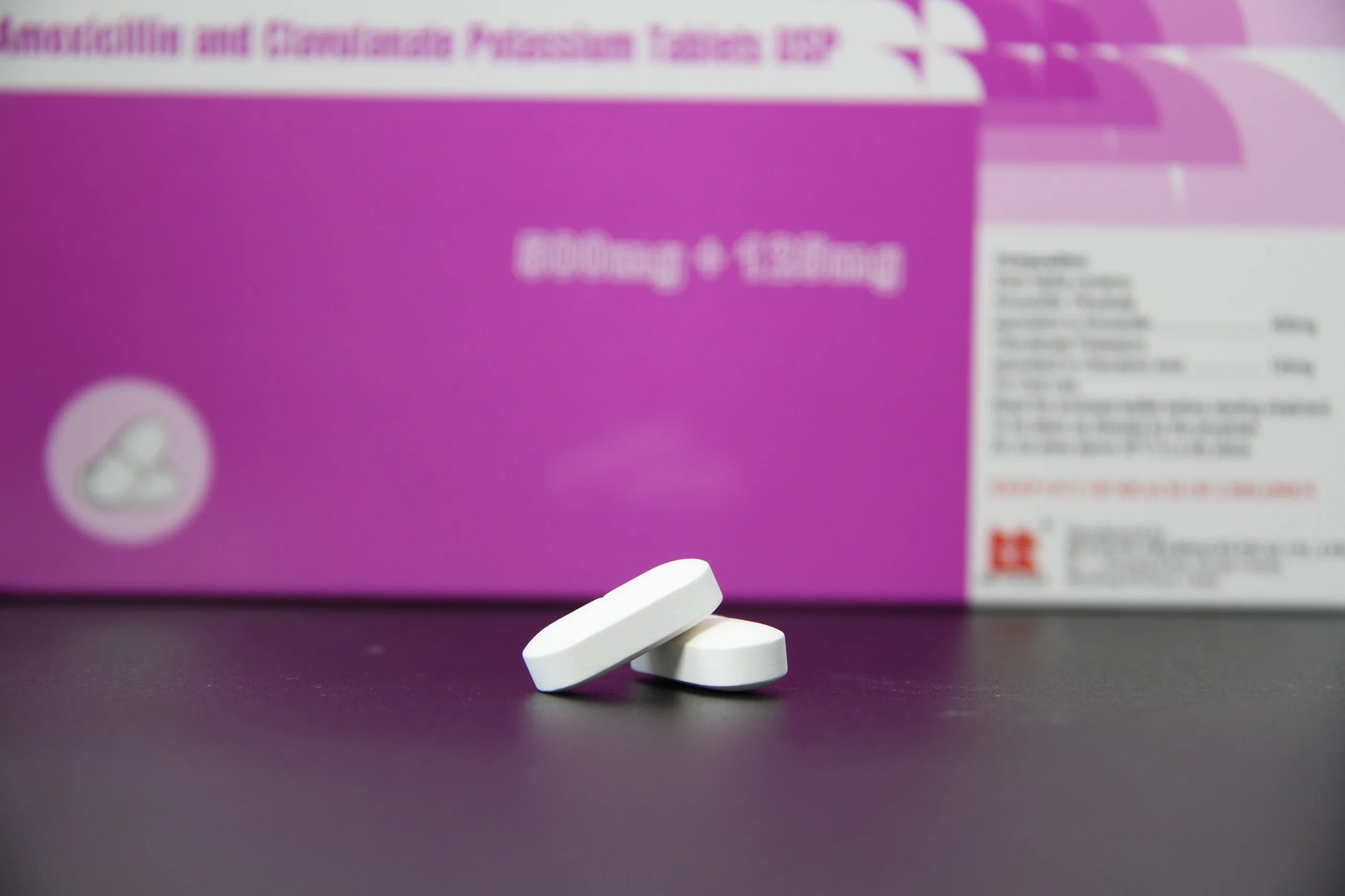 La amoxicilina y clavulanato de potasio tabletas 312.5mg (4: 1)