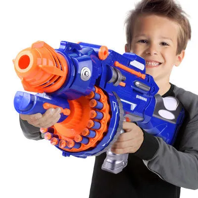 2023 Popular Electronic Splatter Toys Super Large Capacity Gun Shoot Soft Bullet Gun Toy for Kids