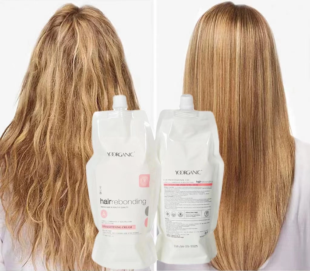 Beste Qualität Rebonding Creme für Bleach Haarglättung Creme Professional Salon