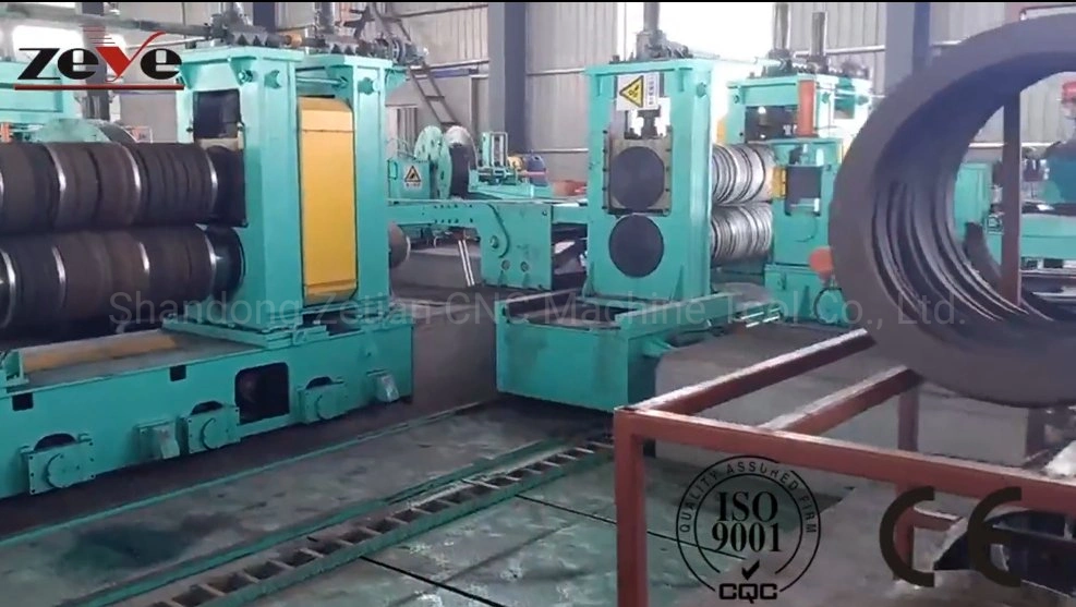 Steel Coil Slitting and Cutting Line with Double Slitter Heads