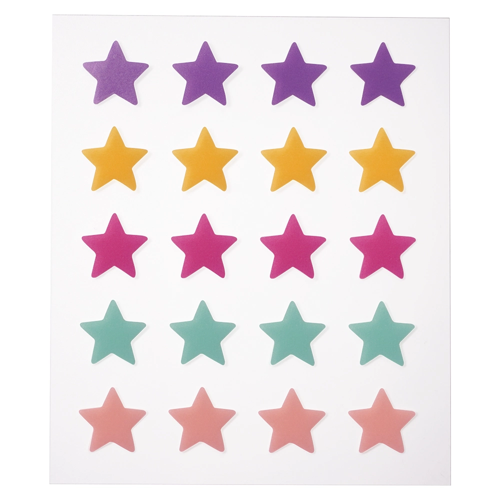 Original fait hydrocolloïde acné bouton Patch 5 couleurs Star forme Soin adhésif des taches faciales 20DOT/Sheet Skin Care