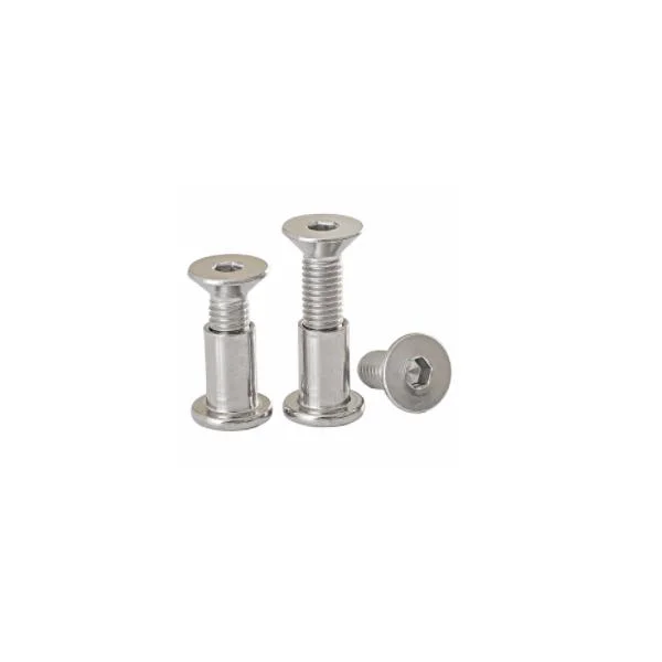 Plastic Press-Fit Binding Barrels and Screws for 1-1/2" Minimum Thickness