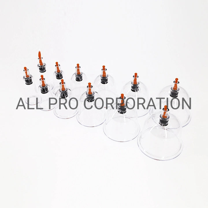 Cupping Therapy 12 PCS Vacuum Apparatus Home Use