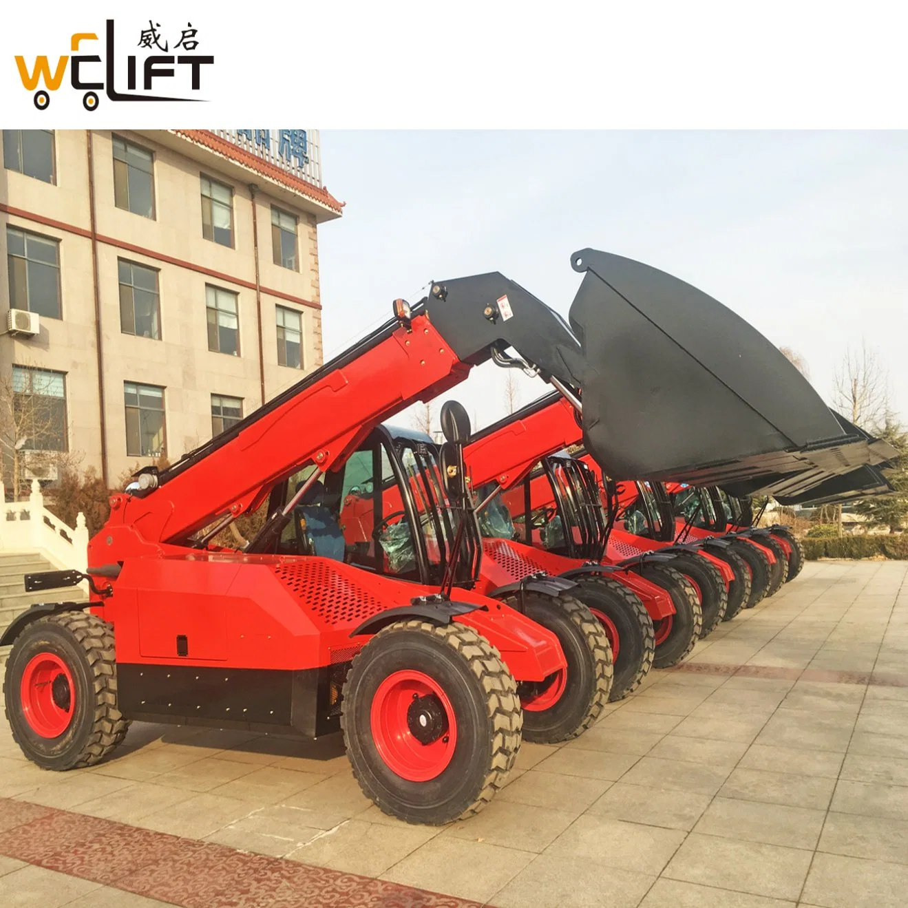 Chinese New Product Telehandler 4X4 T30 3 Ton 4 Ton 7m 14m Telescopic Forklift Wheel Loader Agricultural Equipment Manufacturer