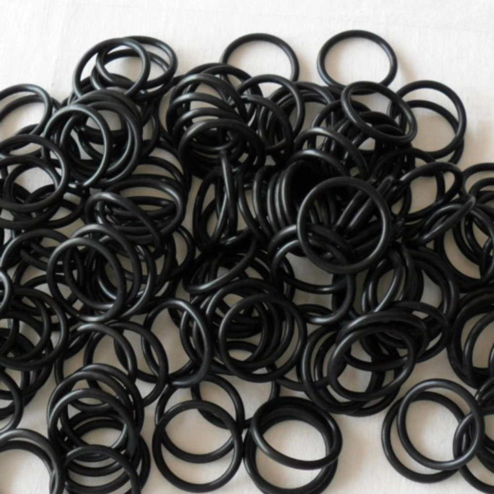 Oil and Abrasion Resistant Black Hardness 70NBR Buna Nitrile Rubber O-Ring for Automotive Parts